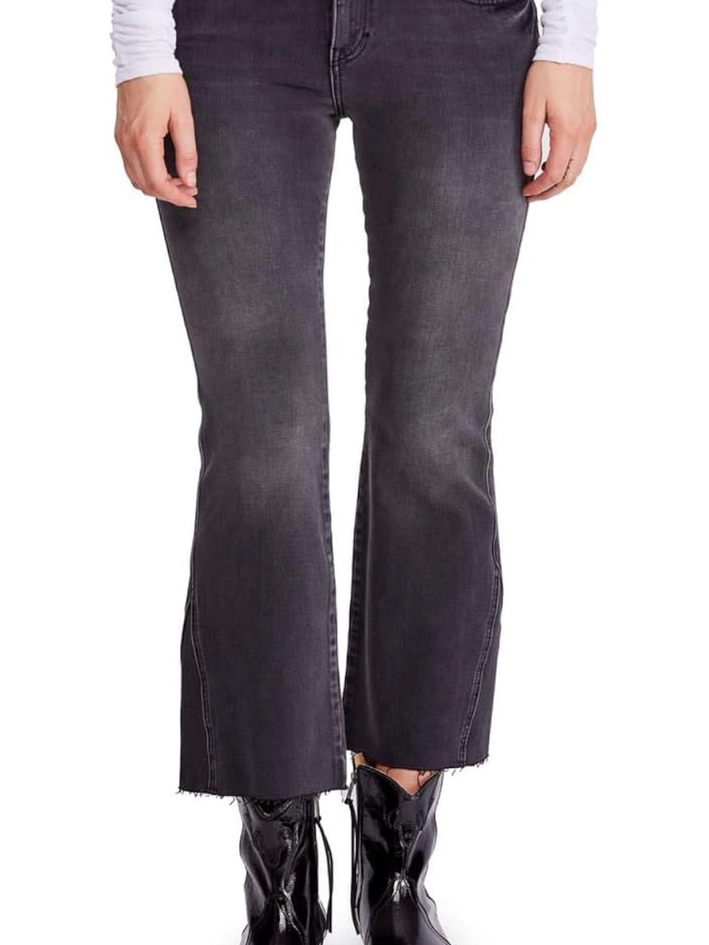 Free People kick boot Women's Gray jeans